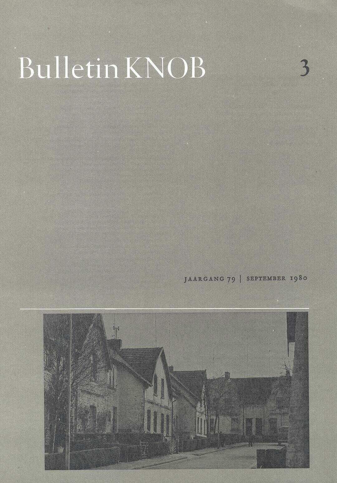 						Toon Bulletin KNOB 79 (1980) 3
					