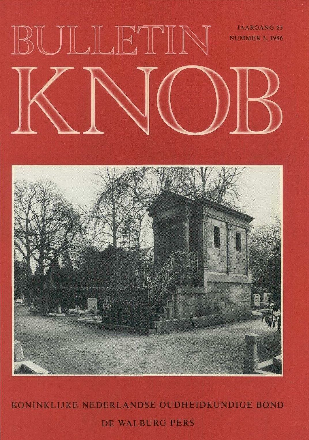 						Toon Bulletin KNOB 85 (1986) 3
					