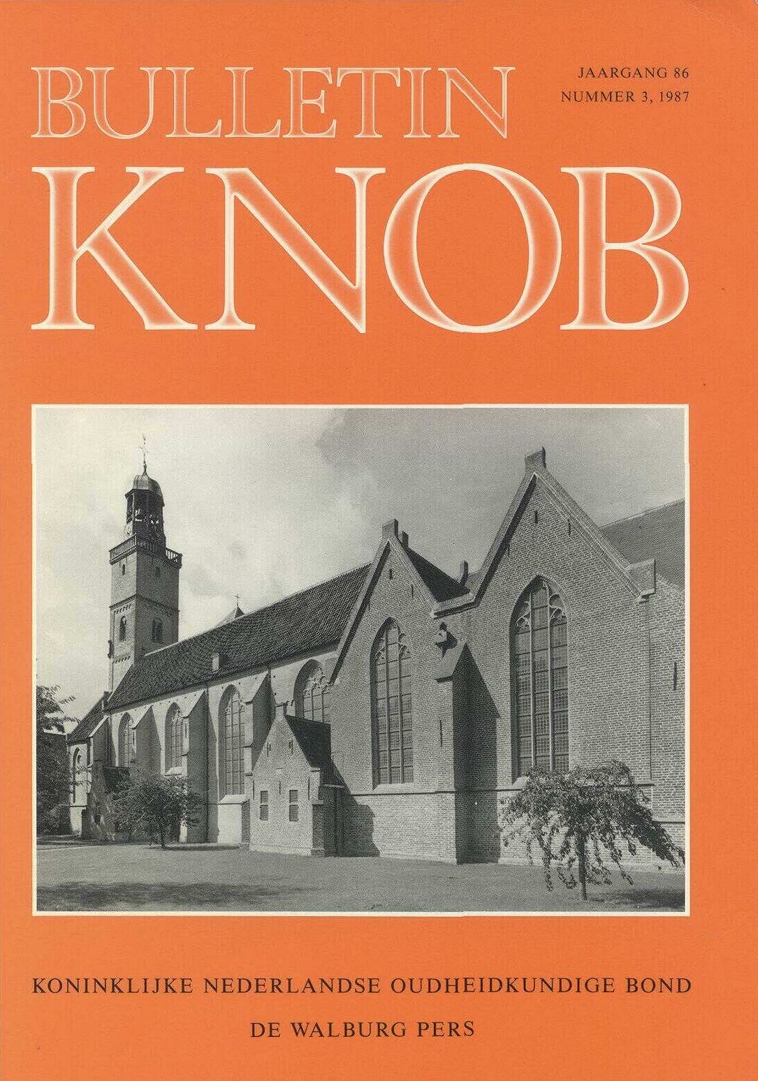						Toon Bulletin KNOB 86 (1987) 3
					