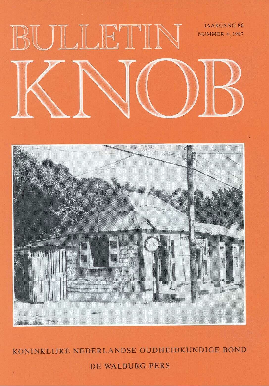 						Toon Bulletin KNOB 86 (1987) 4
					
