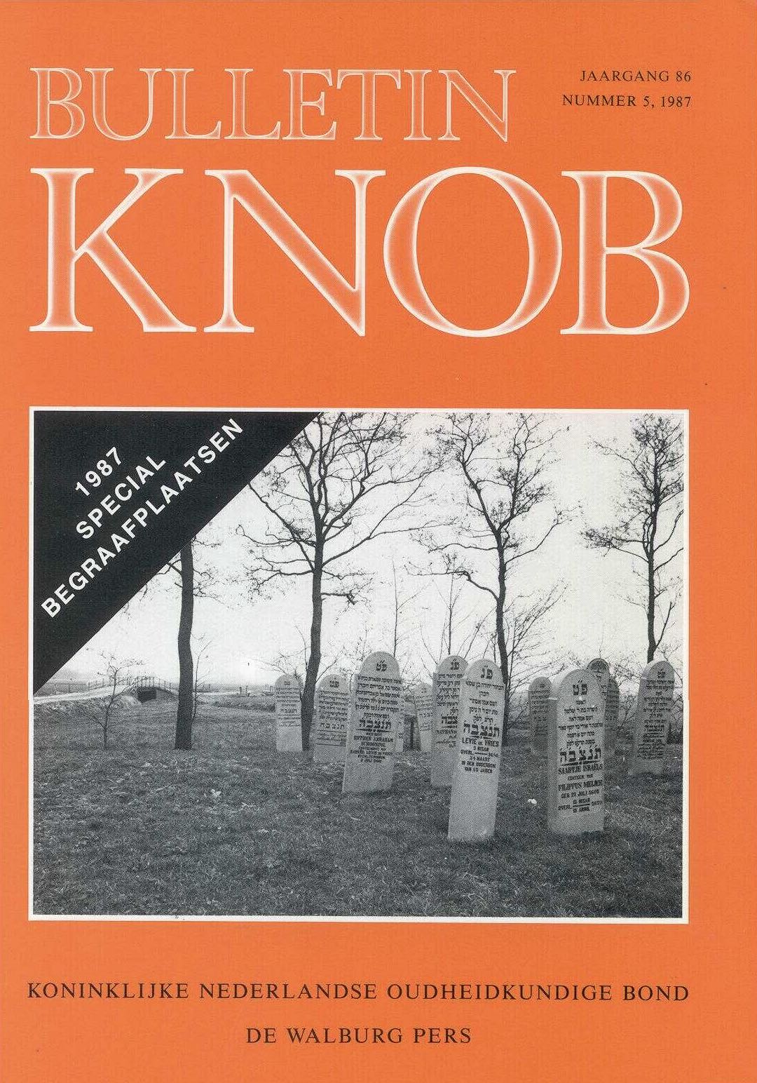 						View Bulletin KNOB 86 (1987) 5
					