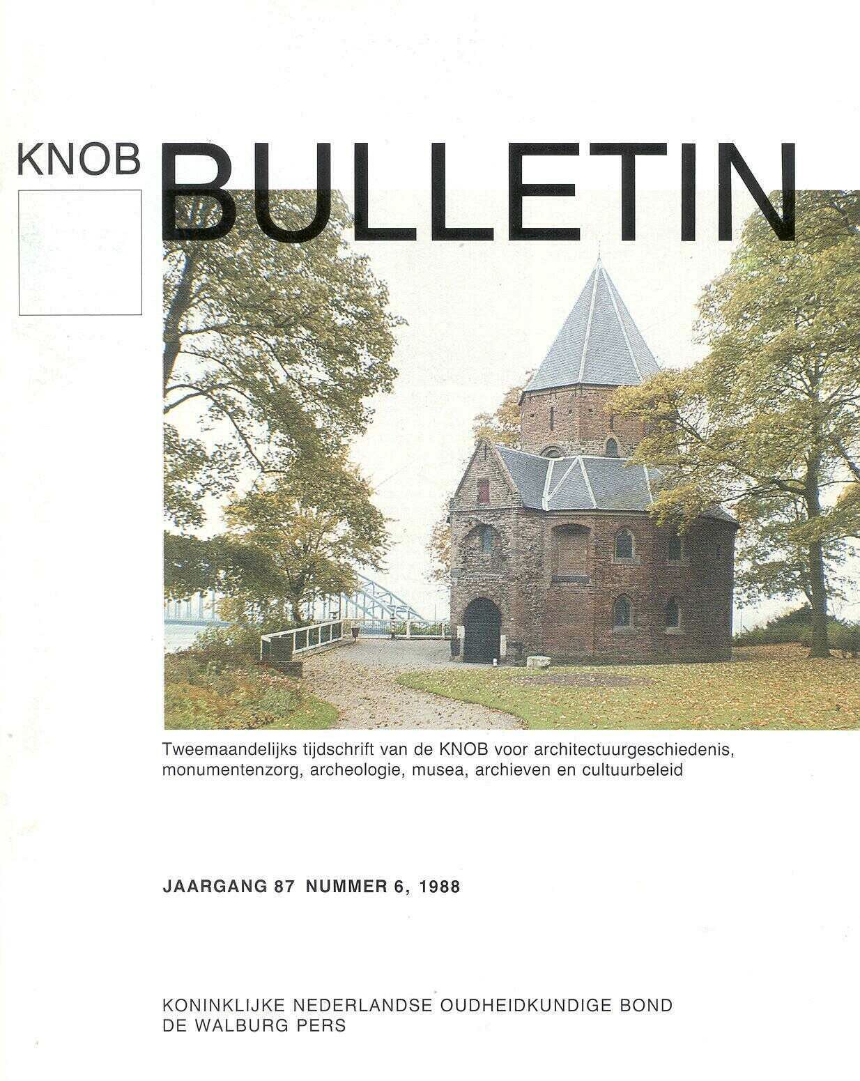 						Toon Bulletin KNOB 87 (1988) 6
					